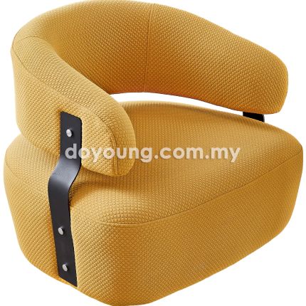 COLSON (70cm Fabric - Yellow) Armchair