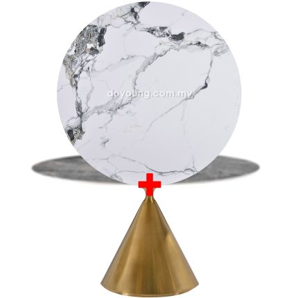 CONEY Gold (Ø150cm Ceramic - Calatrava Patek) Dining Table 