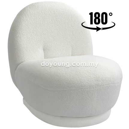 CORDELI IV (65cm Fleece) 180° Swivel Easy Chair