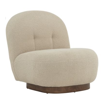 CORDELIA V (73cm Fleece - Light Brown) Easy Chair