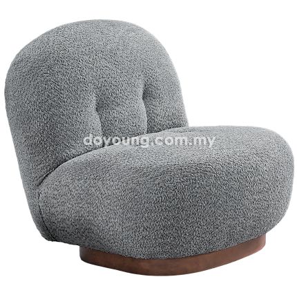 CORDELIA V (73cm Fleece, Grey) Easy Chair