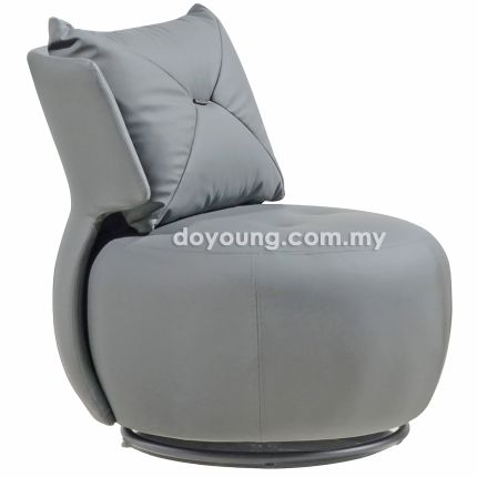 CORINO II (69cm Faux Leather) 360° Swivel Easy Chair