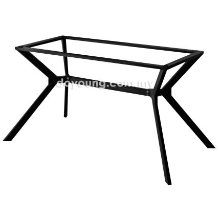 CROSS (130H73cm Metal) Dining Table Leg