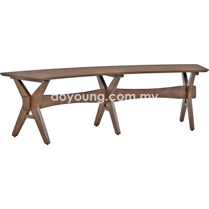 CROSS V (161cm Curve) Bench (for Round Table)