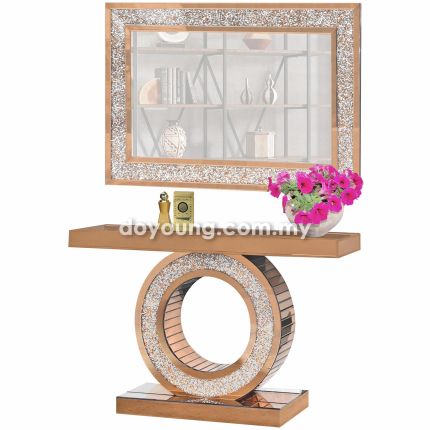 MIRABELO (120x36cm) Console Table with (120x80cm) Mirror 
