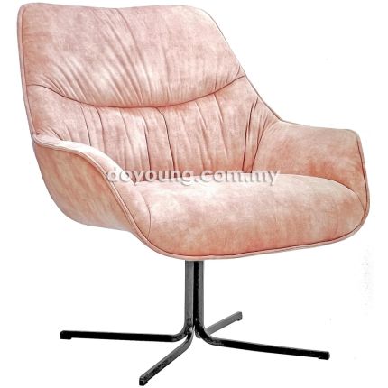 CYRIL (83cm Pink) 360° Swivel Armchair
