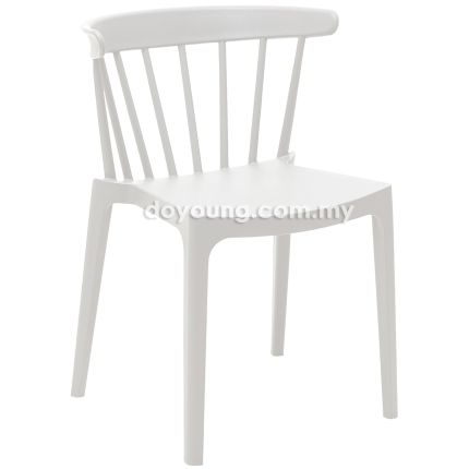 DAKOTA II (PP - White) Stackable Side Chair*
