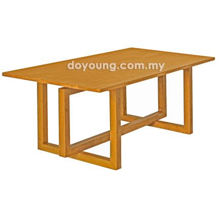DALLAS+ (120x60cm Rubberwood - Golden Brown) Coffee Table (CUSTOM)