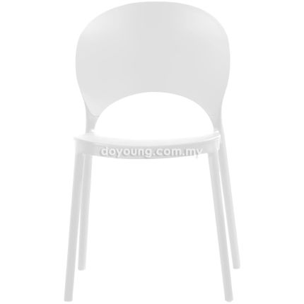 DAMIAN (PP - White) Side Chair