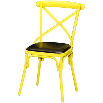 N°150 (Yellow) Steel Side Chair (replica)