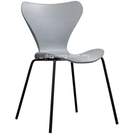 MODEL 3107 (Grey) Stackable Side Chair (replica)