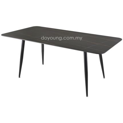 MONIKA II (180x90cm Sintered Stone - Black) Dining Table