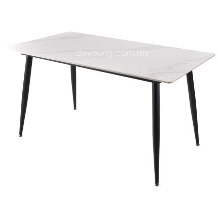 MONIKA II (140x80cm Sintered Stone - White) Dining Table