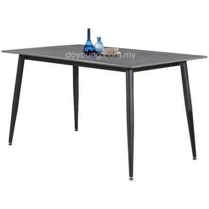 MONIKA II (140x80cm Sintered Stone - Black) Dining Table