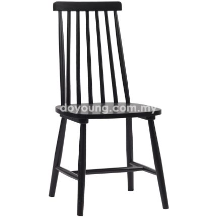 SALT III (Rubberwood - Black) Side Chair (replica)