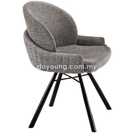 DIVISHA  (56cm Grey) Armchair