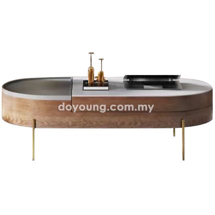 DORSEY (120x60cm) Oval Coffee Table