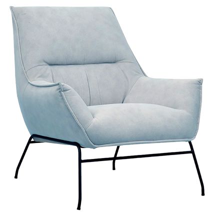 DORCY (97cm EasyClean - Light Blue) Armchair
