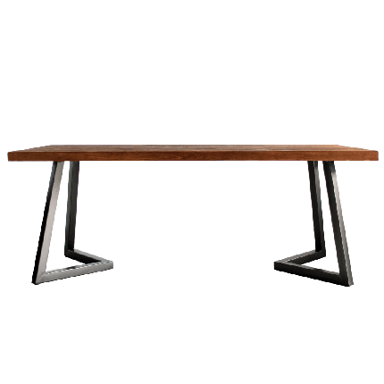 TWIST+ IV (150/180/210/240cm Rubberwood) Dining Table (CUSTOM)
