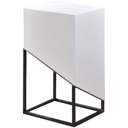 RAKWE (H68/79/86cm) Side Table (EXPIRING)-White-S