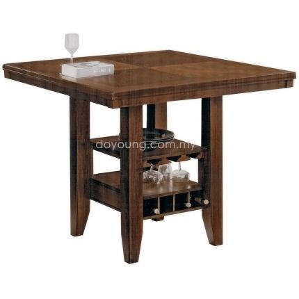 NELKE (▢107 Solid Wood) Counter Table