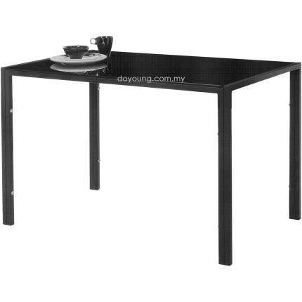 HORACE (120cm) Dining Table with Glass Top