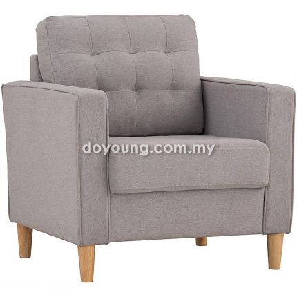 DUNES II (81cm Light Grey) Armchair*