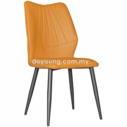 RADNOR IX (Faux Leather, Orange) Side Chair