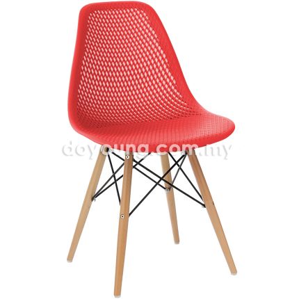 EMS DWS (Perforated -  Red) Side Chair