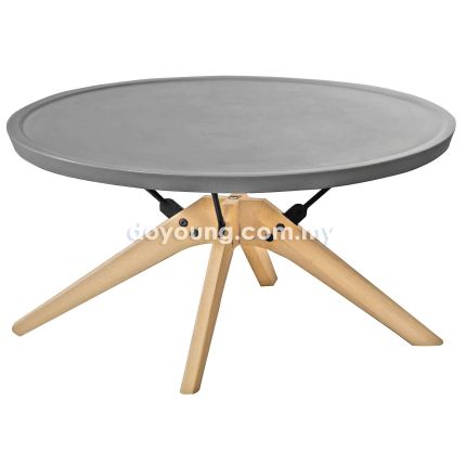 EAMES II (Ø75cm Concrete) Coffee Table