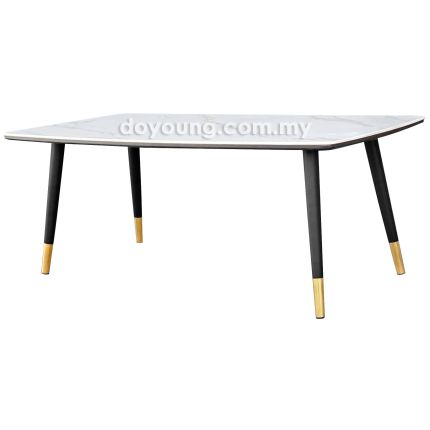 EBEN II (110x60cm - White) Ceramic Coffee Table