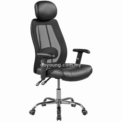 BRANCO (Faux Leather, Mesh) High Back Executive Chair