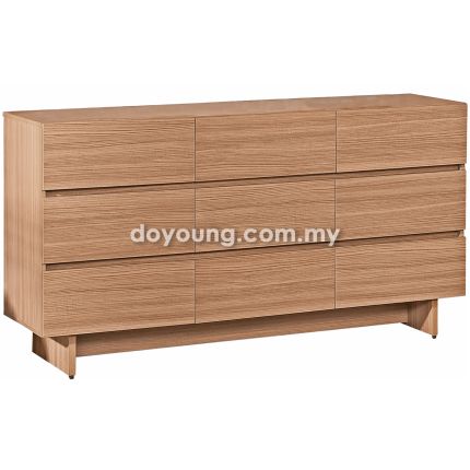 LANDERS (160cm) 9-Drawer Chest of Drawers