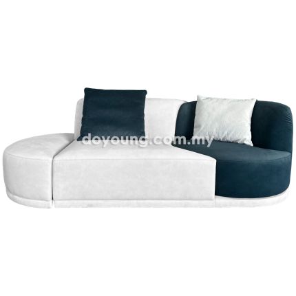 ECLAIRE (228x93cm) Corner Sofa with Rotatable Left/Right End Piece (CUSTOM)