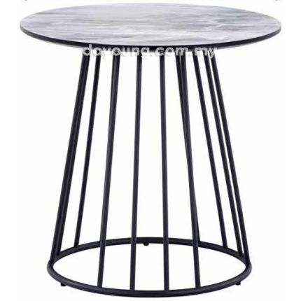 EDINA II (Ø60H60cm Laminate - Light Grey) Tea Table (SA LIMITED OFFER x4)