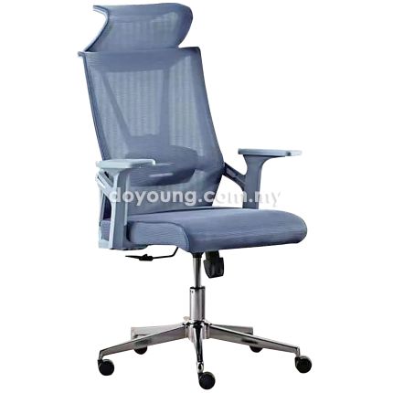 EDRICE (MESH - Bluish Grey) High Back Executive Chair