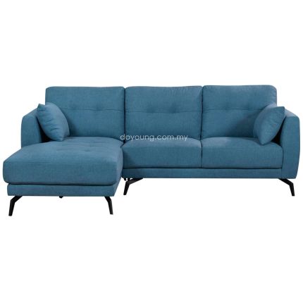 ASTRID (226cm Blue) L-Shape Sofa (PG SHOWPIECE X1)