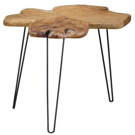 DEXTER (60H52cm Cedar Wood) Coffee Table (CLEARANCE)