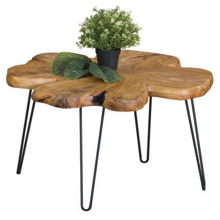 DEXTER (60H40cm Cedar Wood) Coffee Table (CLEARANCE)