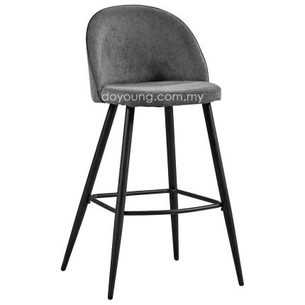 CALLAS VI (SH75.5cm Dark Grey) Bar Chair