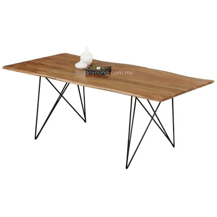 MAXENCE (200cm Acacia Wood) Dining Table