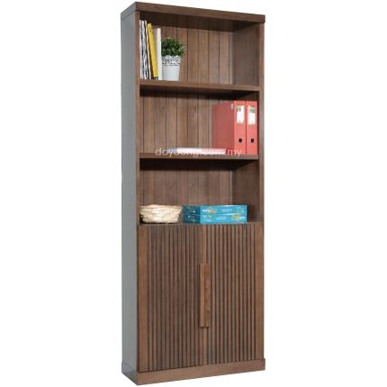 LUCINA (80H210cm) Bookcase with 2 Doors