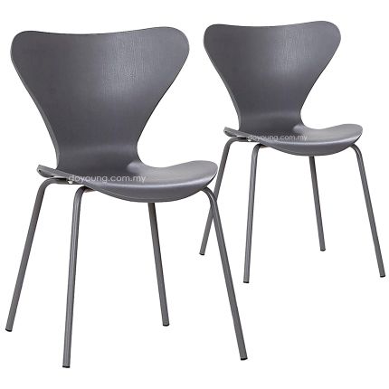 MODEL 3107 (Grey Price-For-2) Side Chair (Final Set SA CLEARANCE replica)
