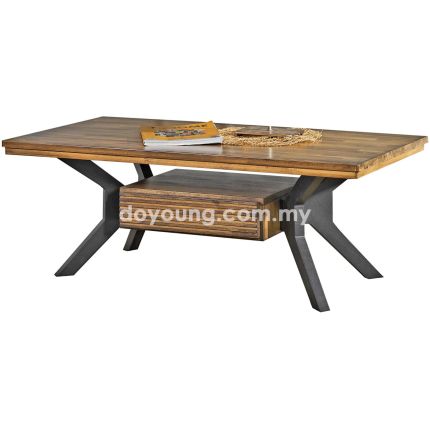 SVANHILD II (110x60cm Acacia Wood) Coffee Table