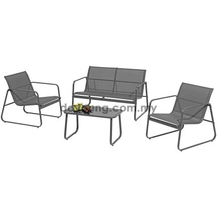 KARTINI (2+1+1+Coffee Table) Outdoor Living Settee Set*