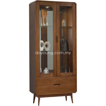 EDWOOD III (80H190cm) Display Cabinet