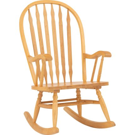 EITHNE II (61cm Rubberwood - Oak) Rocking Chair