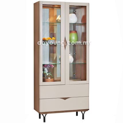 EKHOLM (90H210cm) Display Cabinet