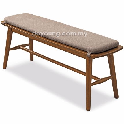ELDINA (120SH44cm Fabric) Bench with Cushion