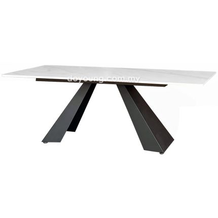 ELIOT (120x60cm Sintered Stone - White) Coffee Table 